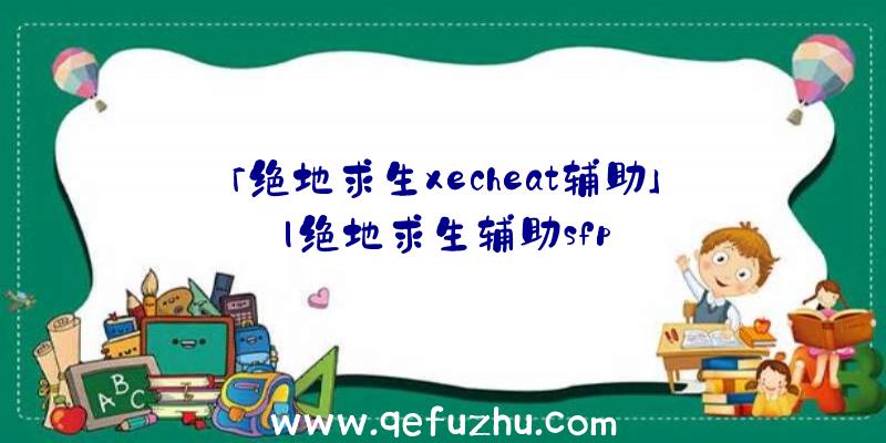 「绝地求生xecheat辅助」|绝地求生辅助sfp